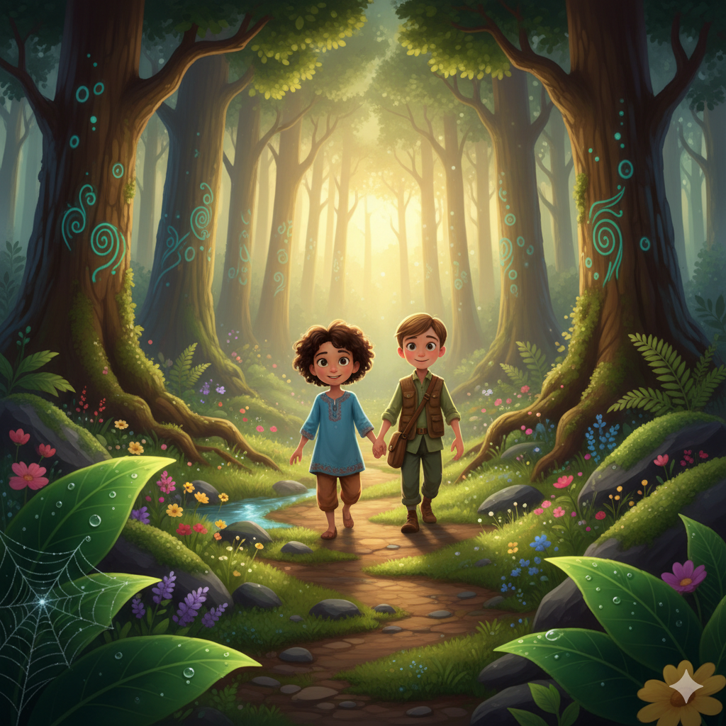 Gizemli Ormanın Gül Çiçeği