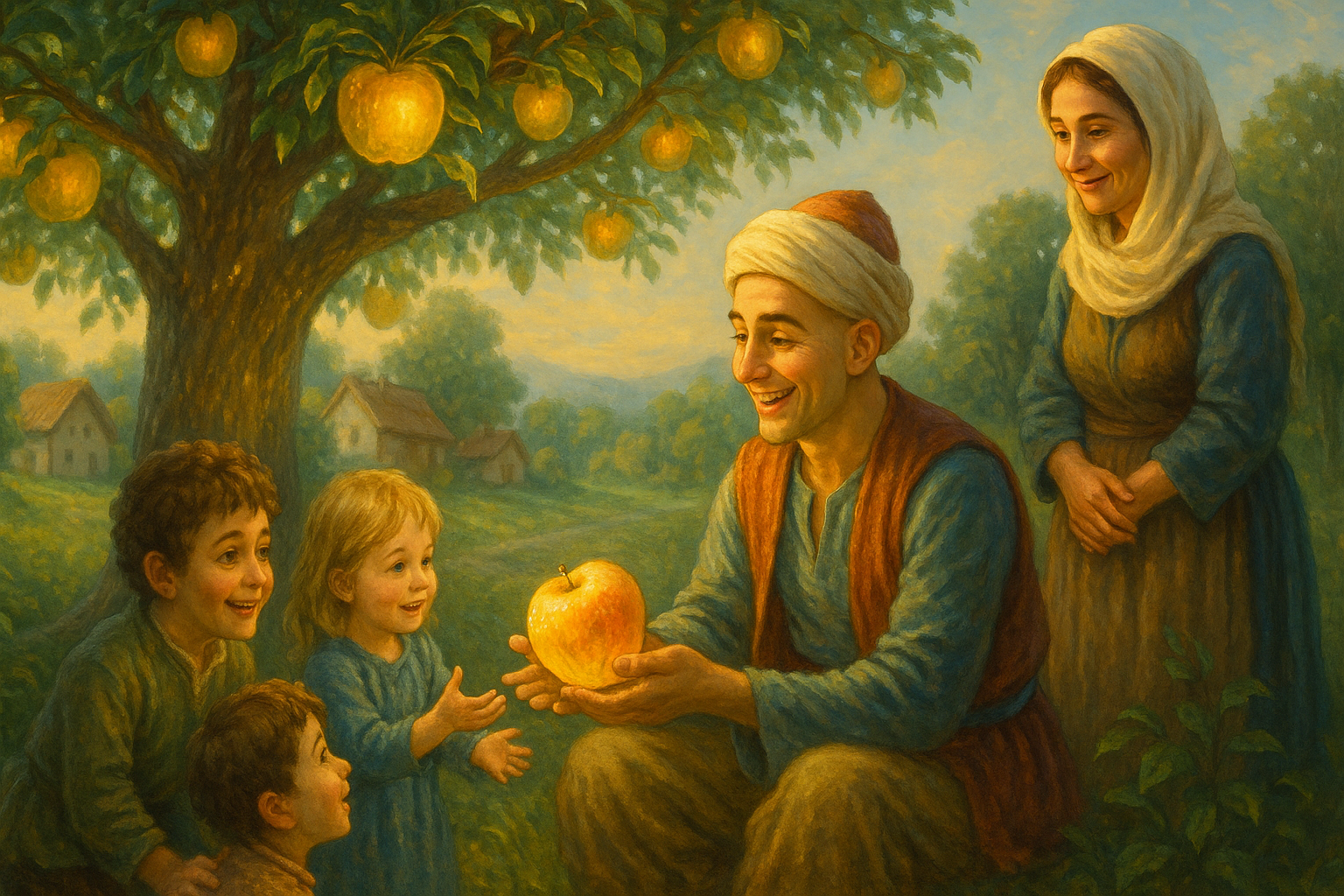 Keloğlan ve Sihirli Elma Ağacı