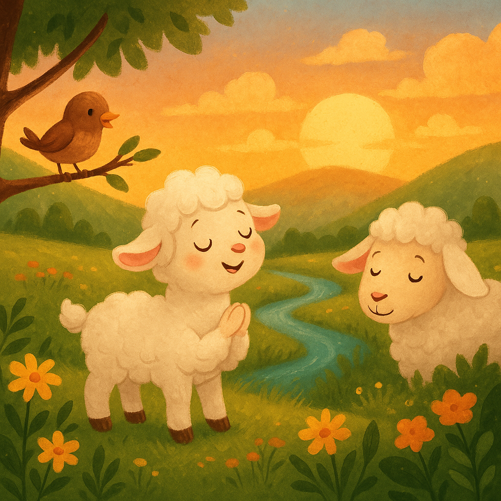 Sabırlı Kuzu ve Dua Masalı