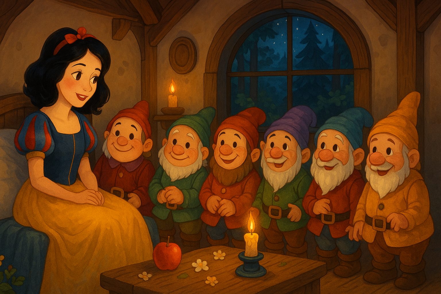 Pamuk Prenses ve 7 Cüceler