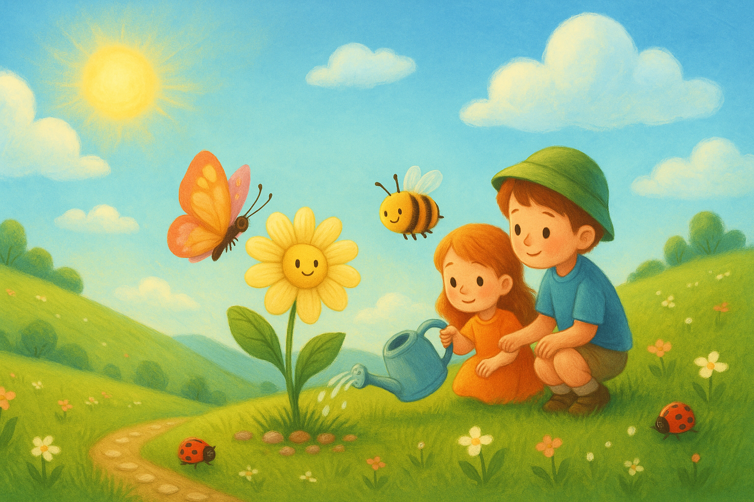 Minik Çiçeğin En Güzel Günü Masalı