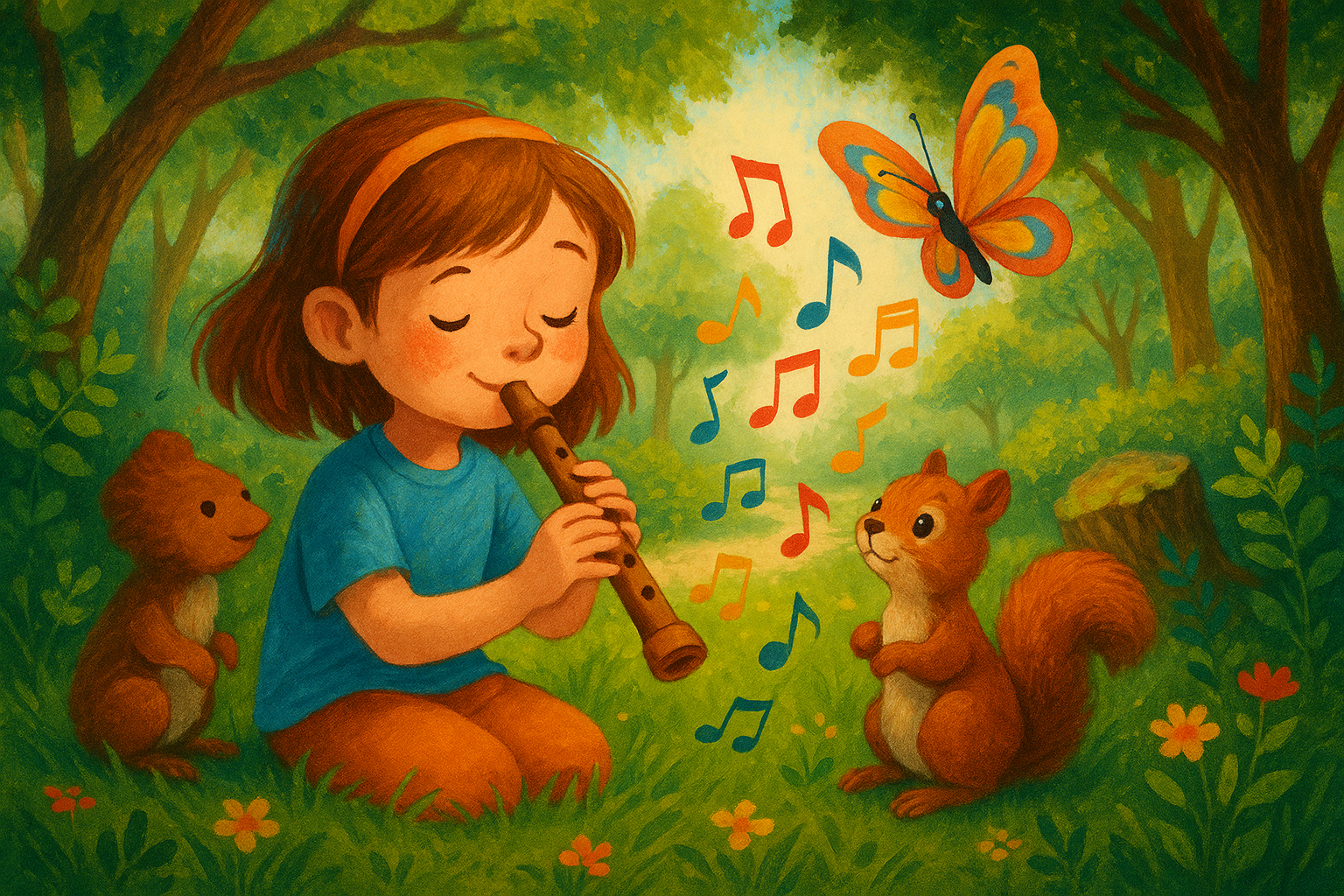 Saklı Notalar Parkında Dostluk Masalı